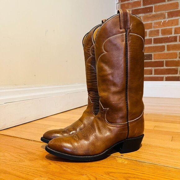 Vintage Women's Tony Lama Leather Western Cowboy Boots Size 6.5 B - Picture 5 of 16